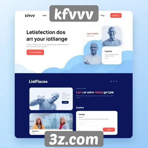 destaques do design de interface do site kfvvv